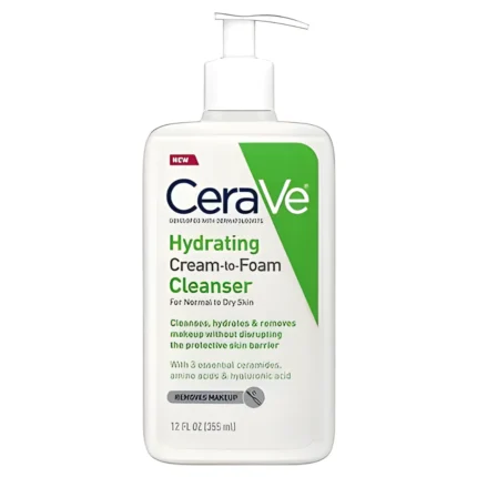 CERAVE HYDRATING CREAM-TO-FOAM CLEANSER 236ml