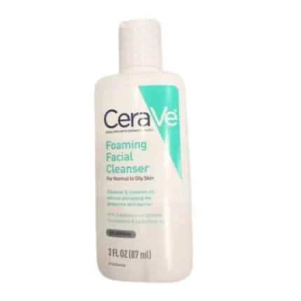 CERAVE FOAMING CLEANSER FOR NORMAL TO COMBINATION SKIN 87mL