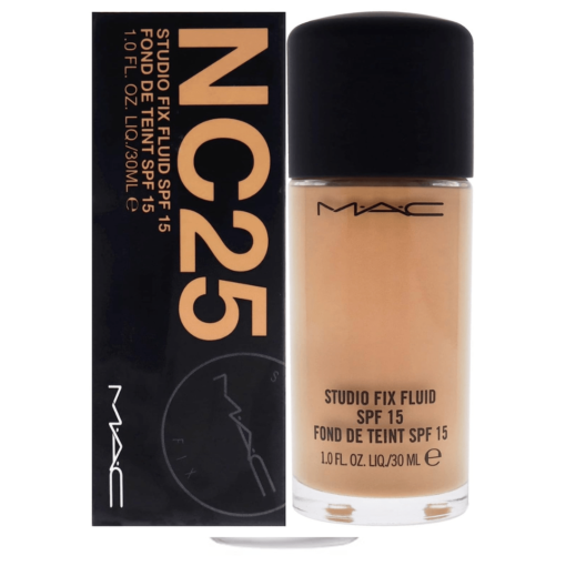 Mac Studio Fix Fluid Foundation With Spf15 In Shade #Nc16 - 30Ml