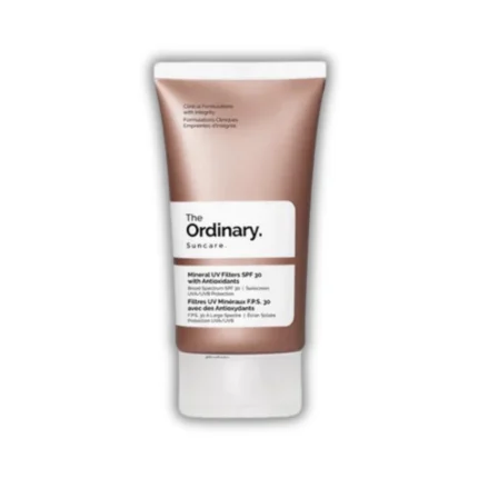 Mineral UV Filters SPF 30 with Antioxidants by The Ordinary: 50ml.