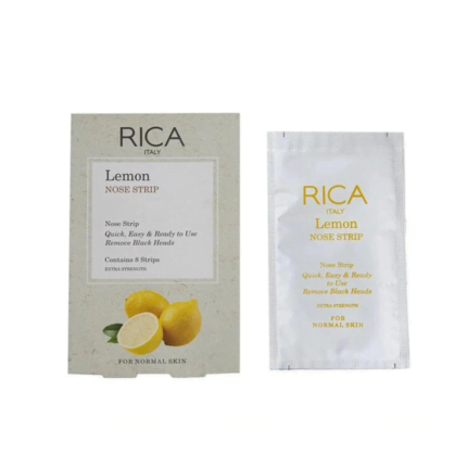 RICA LEMON EXTRACT NOSE STRIPS 8 PACK