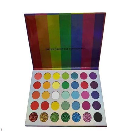 RAINBOW MAGIC EYESHADOW PALETTE FEATURING 126 COLORS SHADE NO2745