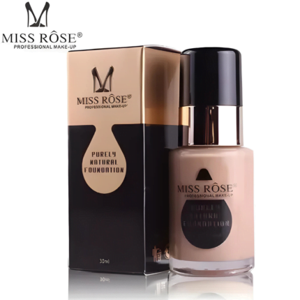 MISS ROSE PROFESSIONAL NATURAL FOUNDATION IN IVORY6 - 30ml