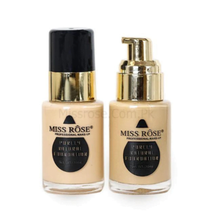 MISS ROSE PROFESSIONAL NATURAL FOUNDATION IN FAIR- 30ml