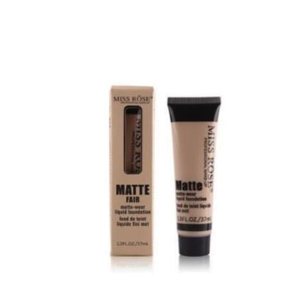 MISS ROSE PROFESSIONAL MAKE-UP NATURAL FOUNDATION IN BEIGE 4 - 30ml