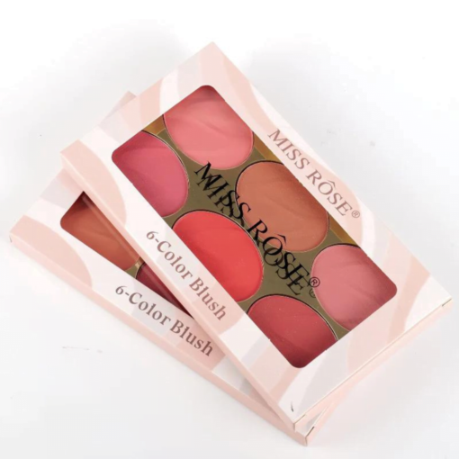 Miss Rose Y2 6-Color Blush Palette