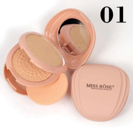 MISS ROSE 2-IN-1 COMPACT POWDER D2 - 18g
