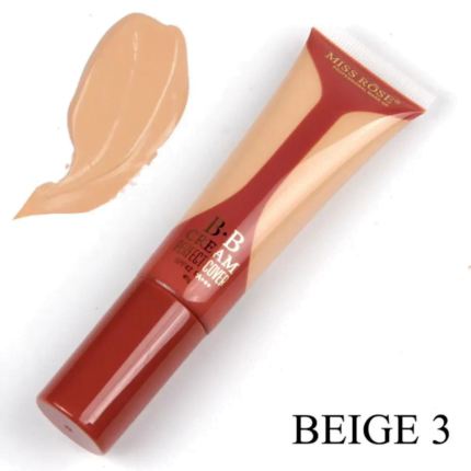MISS ROSE BB CREAM PERFECT COVER SPF 42 PA+++ BEIGE 3 40g
