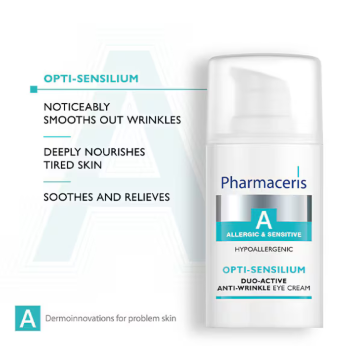 PHARMACERIS A Opti-Sensilium Duo-Active Anti-Wrinkle Eye Cream (15ml)