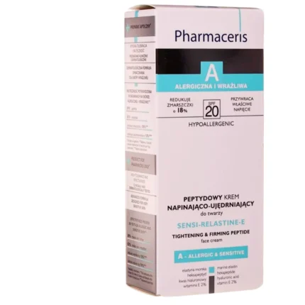 PHARMACERIS A Sensi-Relastine-E Firming Peptide Cream with SPF 20