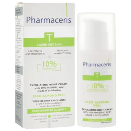 PHARMACERIS T Sebo-Almond Peel 10% Intensive Exfoliating Night Cream (50ml)