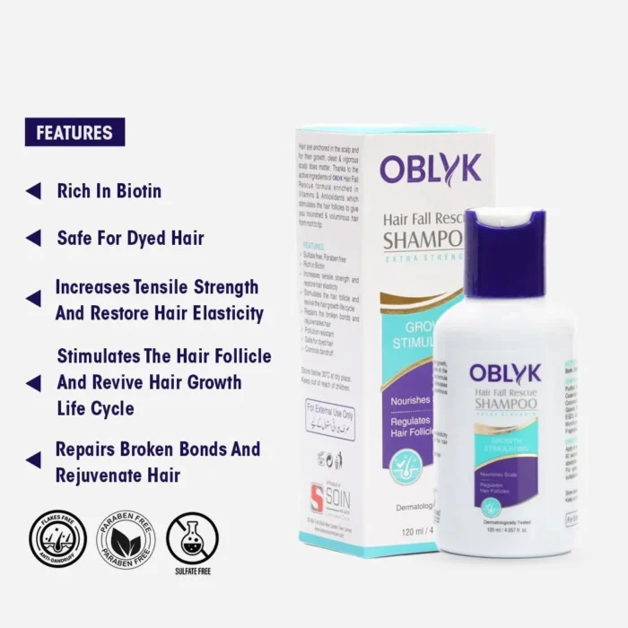 OBLYK Hairfall rescue shampoo