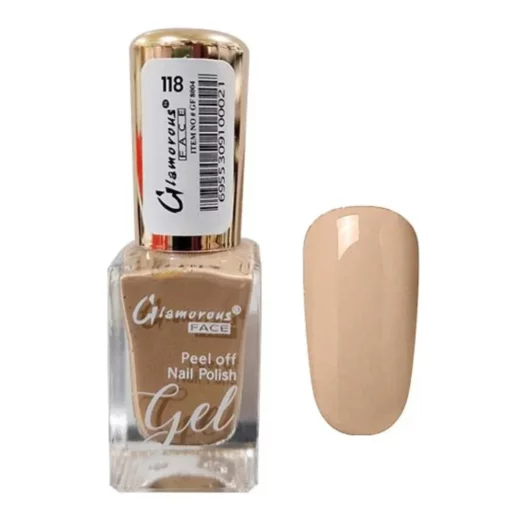 Glamorous Face Gel Peel Off Nail Polish 118
