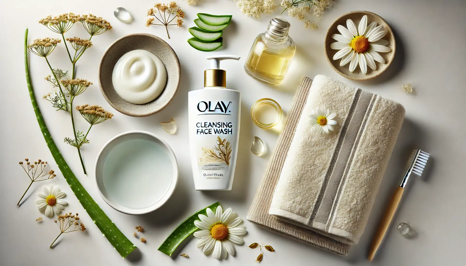 olay face wash