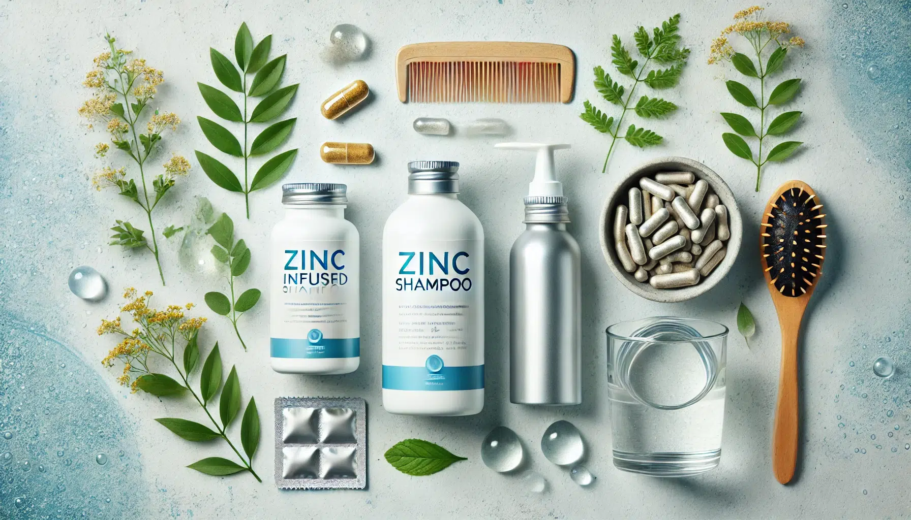 zinc infused shampoo