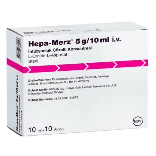 Hepa-Merz Iv Infusion 5G/10Ml