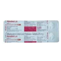 Mirabet Tablets 25Mg (20 Tablets) - Overactive Bladder Treatment - Derma.pk
