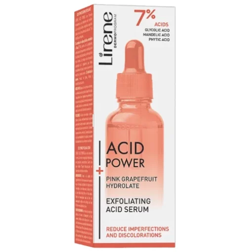 Lirene Acid Power Pink Grapefruit Exfoliating Serum